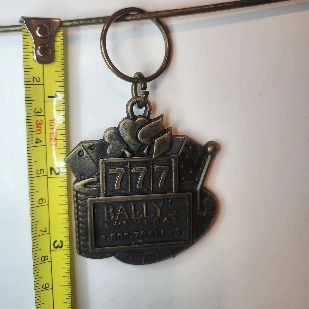 Vintage Bally's Las Vegas Keychain
